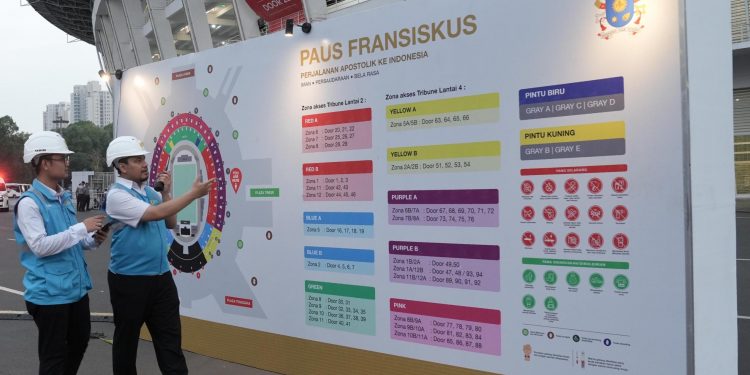 Siagakan 363 Petugas, PLN Sukses Hadirkan Listrik Tanpa Kedip Pada Misa Akbar Paus Fransiskus