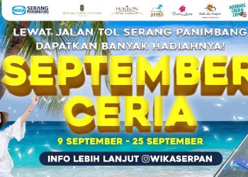 September Ceria! Lewat Jalan Tol Serang-Panimbang di September, dapat banyak Hadiah!