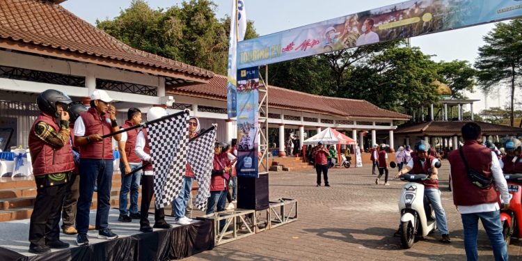 Berkolaborasi dengan Ekbispar, PLN UID Banten Ajak Media Touring Pakai Molis