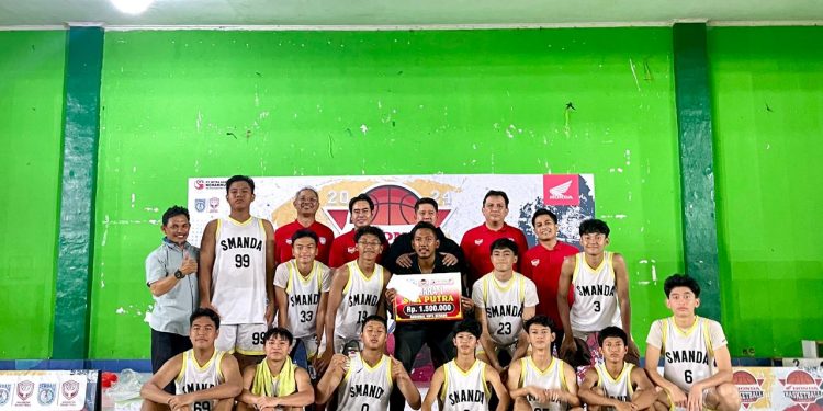 Drama Overtime! SMAN 2 Serang dan SMAN 1 Serang Kuasai Final Honda Basketball League 2024 Regional Kota Serang