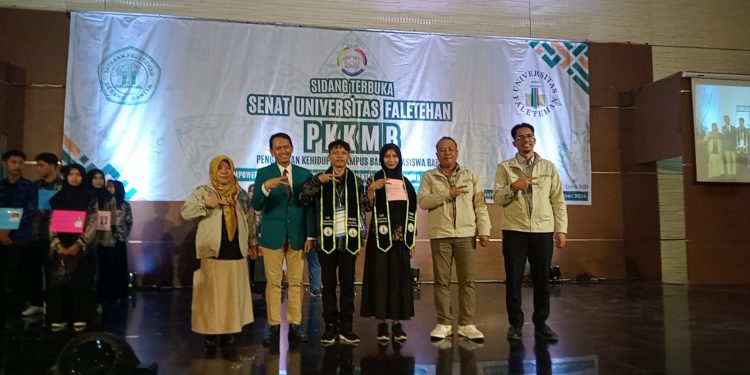 Penutupan PKKMB 2024 Universitas Faletehan Berlangsung Meriah 
