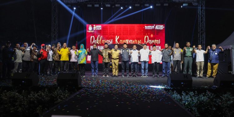 Pj Gubernur Banten Al Muktabar Ingatkan Pesan Kampanye Yang Baik, Positif, dan Damai