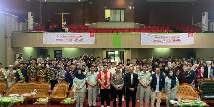 Safety Riding: Honda Banten Ajak Mahasiswa Untirta “Slow Down, Life Up”