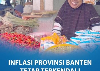 Inflasi di Banten Tetap Terkendali 