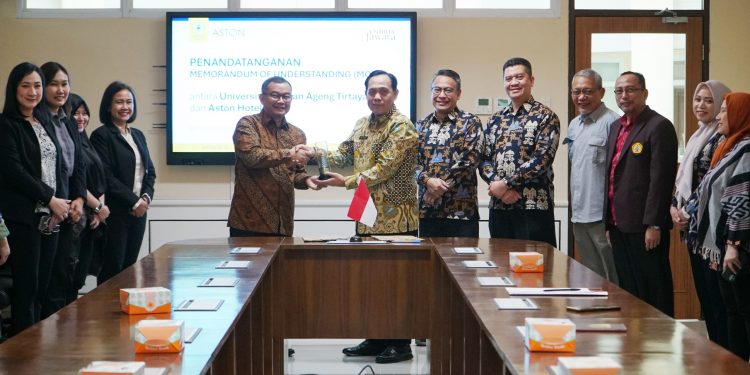 Tingkatkan Kualitas SDM Melalui Kemitraan Strategis Antara Sektor Industri dan Akademik, Aston Serang Kolaborasi dengan Untirta