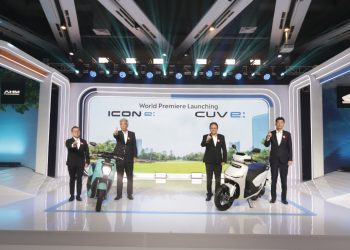 AHM Luncurkan Dua Sepeda Motor Listrik Terbaru, Honda ICON e: dan CUV e:
