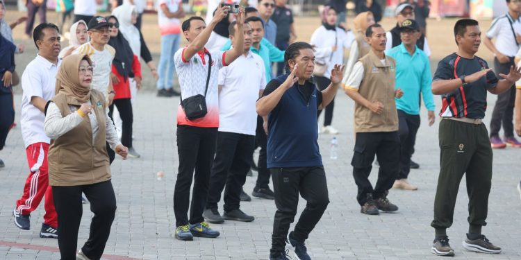 Banyak Manfaat, Plh Sekda Provinsi Banten Virgojanti Ajak Sempatkan Waktu Berolahraga