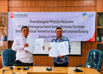 Bank Banten Cabang Bandung Jalin Kerjasama dengan Sentra Wyata Guna Bandung