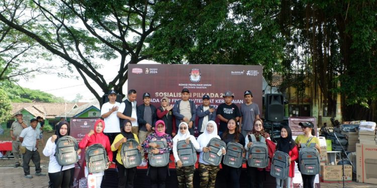 Sosialisasikan Pilkada, KPU Banten Ajak Warga Kabupaten Serang Datang ke TPS 27 November 2024