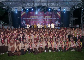 Tingkatkan Partisipasi Pemilih Pemula, KPU Banten Gelar Jambore Santri