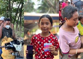 Indosat Beri Bantuan Kebutuhan Dasar Hingga Layanan Telekomunikasi Gratis bagi Korban Erupsi Gunung Lewotobi