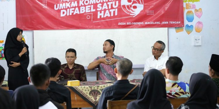 Komunitas Disabilitas Satu Hati Ikuti Pembinaan dan Pengembangan Kemandirian Ekonomi UMKM