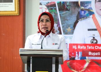 Bupati Tatu Apresiasi PMI Penuhi Kebutuhan Darah di Kabupaten Serang