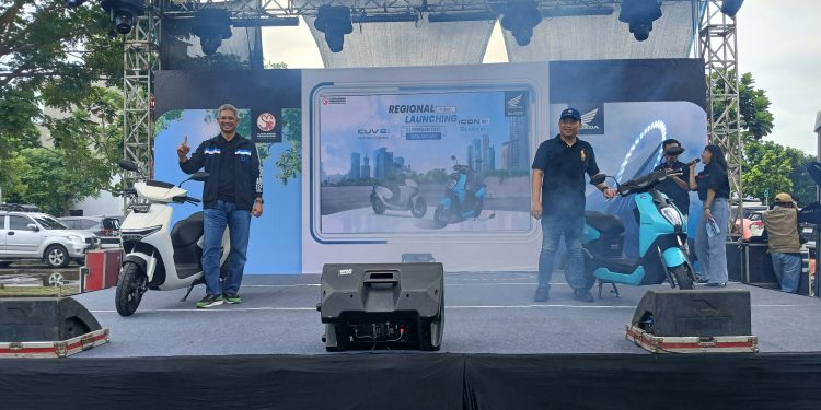 Motor Listrik Honda ICON e: dan CUV e: Resmi Meluncur di Banten