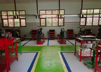 Honda Banten  Komitmen Tingkatkan Kualitas Lulusan SMK Binaan Melalui Penyegaran Ruang TUK TBSM