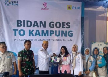 YBM Bersama Srikandi PLN Banten Gelar “Bidan goes to Kampung”