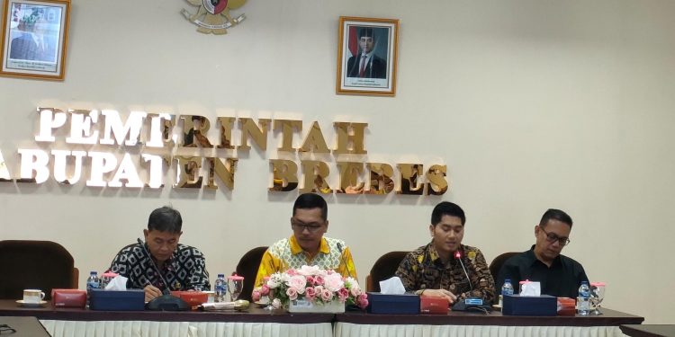 Soal Pengendalian Inflasi, TPID Kabupaten Serang Kunjungi Pemkab Brebes