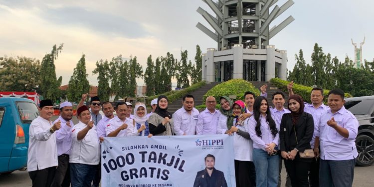 HIPPI Cilegon Bagikan 1000 Takjil Gratis di Bulan Ramadan