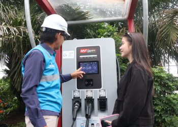 GM PLN UID Banten Turun Langsung Pastikan Kesiapan Layanan SPKLU di Jalur Mudik Tamer