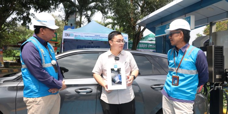 Infrastruktur  SPKLU Makin Andal, Pemudik EV Apresiasi PLN UID Banten