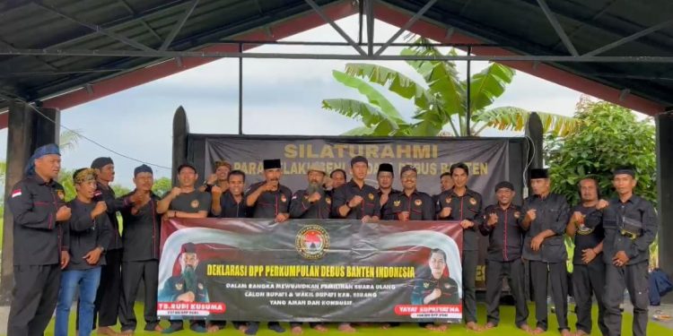 Perkumpulan Debus Banten Deklarasi Dukung PSU Aman dan Kondusif