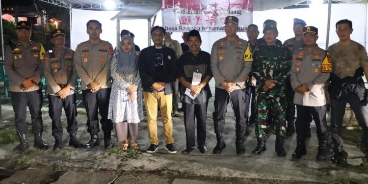 Kapolda Banten Tinjau Kesiapan TPS, Tim Gakkumdu Amankan Dugaan Pelaku Money Politic