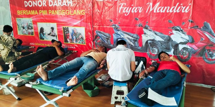 Dealer Fajar Mandiri Rutin Gelar Aksi Donor Darah Bersama PMI Pandeglang