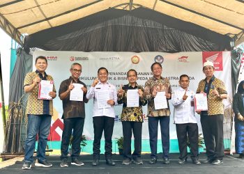 SMK Negeri 1 Leuwidamar Resmi Jadi SMK Binaan Astra Honda ke-714 di Indonesia 