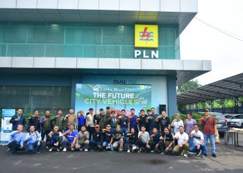 Dukung Kendaraan Tanpa Emisi, PLN UID Banten Gelar  EV Touring Bareng KOSMIK