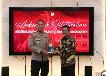 Perkuat Sinergi Lintas Sektor, PLN UID Banten Silahturahmi Ke Mapolda Banten
