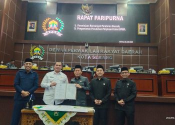 Pemkot Serang dan DPRD Setujui Empat Raperda, Perkuat Transparansi dan Akuntabilitas