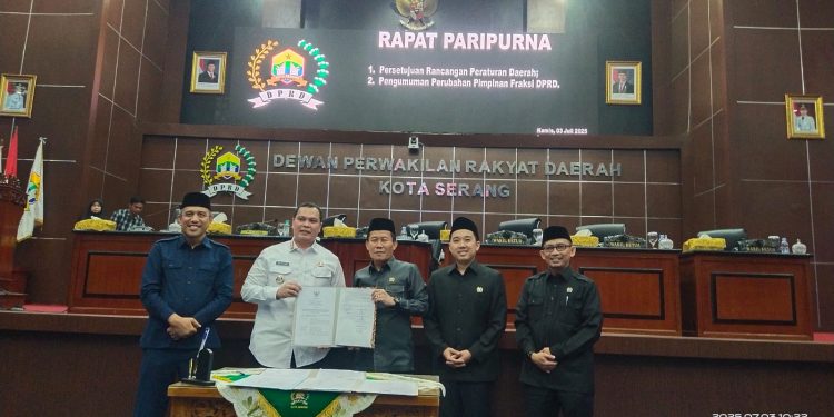 Pemkot Serang dan DPRD Setujui Empat Raperda, Perkuat Transparansi dan Akuntabilitas