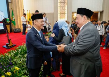 Bentuk Dukungan dan Sinergi, Bank Banten Hadiri Pelantikan Sekda Provinsi Banten