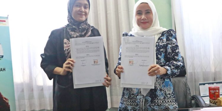 Inovasi Balung Anak, Disdukcapil Kabupaten Serang dan RS Kurnia Teken PKS