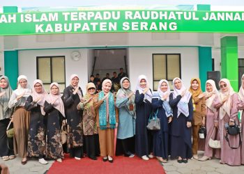 Bupati Serang Ratu Zakiyah Resmikan Gedung SDIT-SMPIT Raudhatul Jannah, Pemkab Berkomitmen Majukan Pendidikan