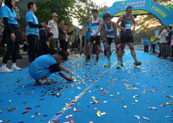 Keceriaan Anak-anak di Acara PLN Mobile Jawara Run 2025