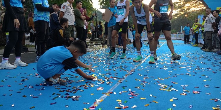 Keceriaan Anak-anak di Acara PLN Mobile Jawara Run 2025