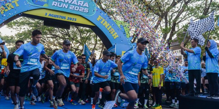 Diapresiasi Gubernur Banten: PLN Mobile Jawara Run 2025 Kenalkan Digitalisasi Layanan, Diikuti Ribuan Pelari