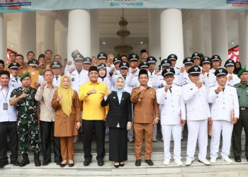 Dikukuhkan, Bupati Serang Ratu Zakiyah Larang Kades Ganti Perangkat Desa