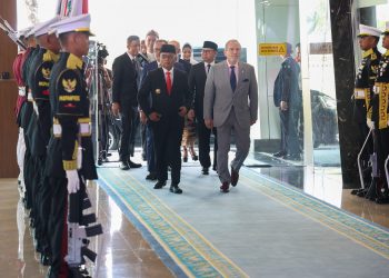 Gubernur Banten Andra Soni Dampingi Mendag Sambut Presiden Peru Dina Boluarte