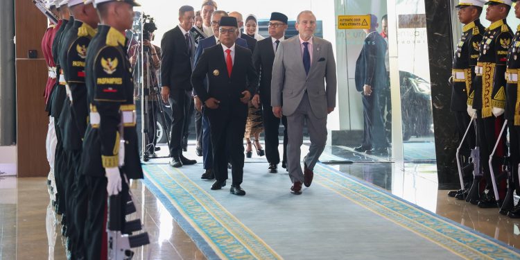 Gubernur Banten Andra Soni Dampingi Mendag Sambut Presiden Peru Dina Boluarte