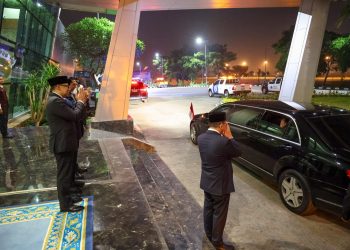 Gubernur Banten Andra Soni Dampingi Mendag Antar Pulang Presiden Peru Dina Boluarte