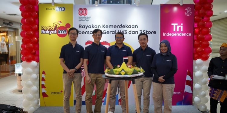 Perayaan HUT RI ke-80, Indosat Gelar Pesta Kemerdekaan di Puluhan Gerai di Jabodetabek, Banten, dan Jabar