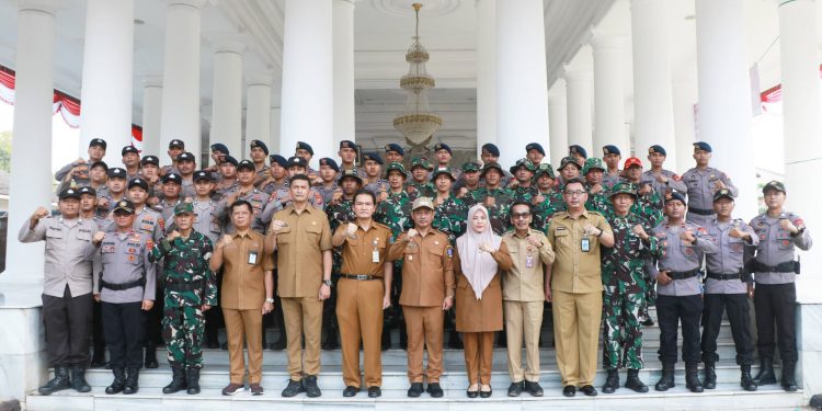 Buka Latihan Gabungan Paskibraka 2025, Wabup Najib Sampaikan Amanat Penting