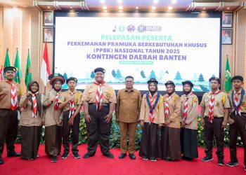 Lepas Kontingen PPBKN 2025, Gubernur Banten Andra Soni: Semua Anak Istimewa, Bawa Nama Baik Daerah