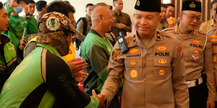 Polda Banten Gelar Silaturahmi Kamtibmas dengan Ojol, Perkuat Sinergi Jaga Keselamatan Lalu Lintas