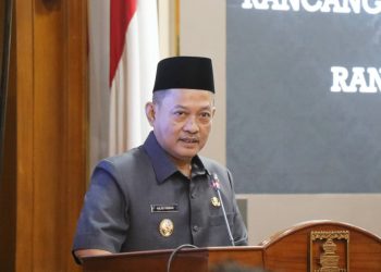 Wabup Serang Najib Hamas Sampaikan Raperda RPJMD Usul Bupati