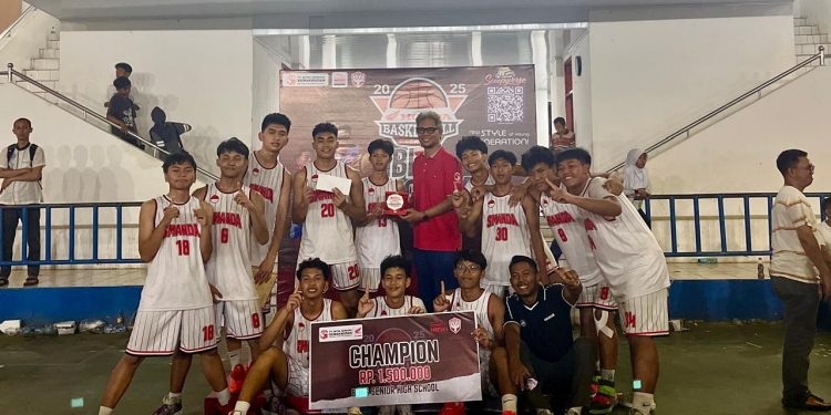 SMAN 2 Serang Juara Honda Basketball League 2025 Regional Kota Serang