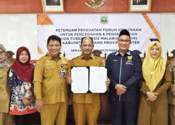 Wabup Serang Najib Hamas Ajak Lintas Sektor Tanggulangi Penyakit Menular ATM