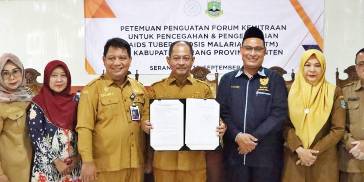 Wabup Serang Najib Hamas Ajak Lintas Sektor Tanggulangi Penyakit Menular ATM